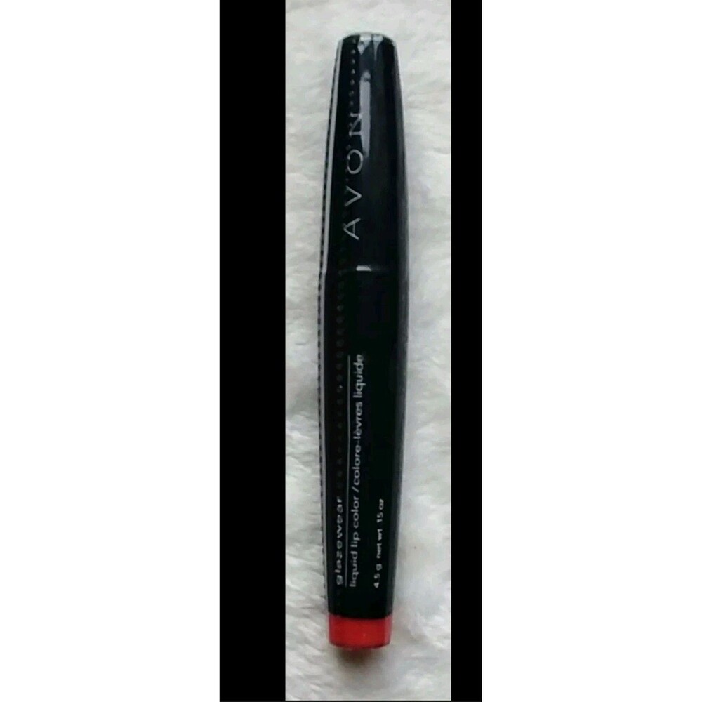 lip color new Avon Glazewear Shine gloss coral beat beauty make up care